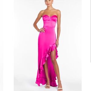 New Amanda Uprichard Amalia Silk Gown Dress size XS